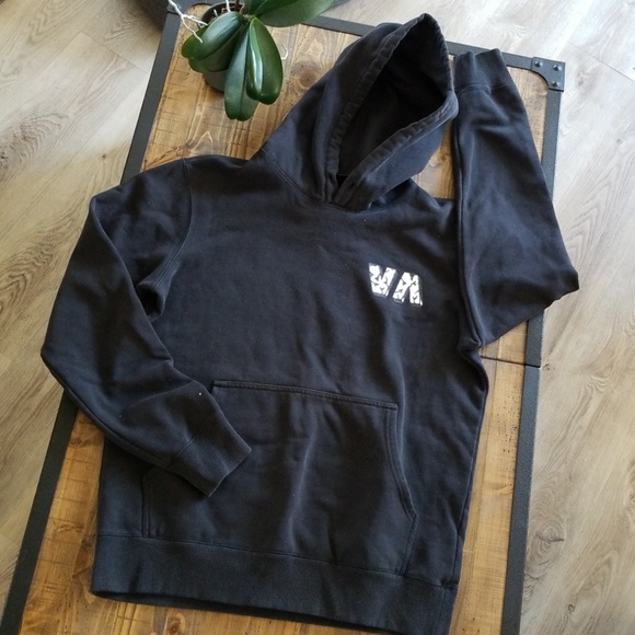 rvca black hoodie